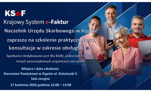 Szkolenie dotyczące obsługi Krajowego Systemu e-Faktur