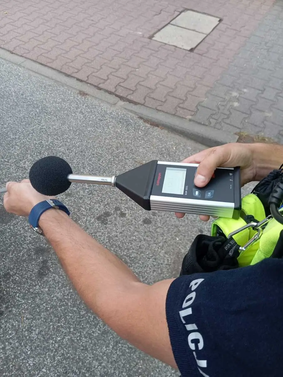Działania Policji w ramach akcji „Jednoślad” – Kontrola głośności silników