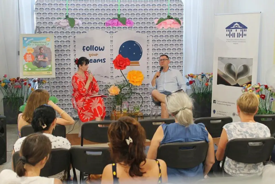 Festiwalowe lato z książką 2.0 z Adamem Szają - inauguracja za nami