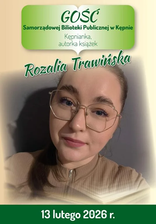 Spotkanie z autorką Rozalią Trawińską